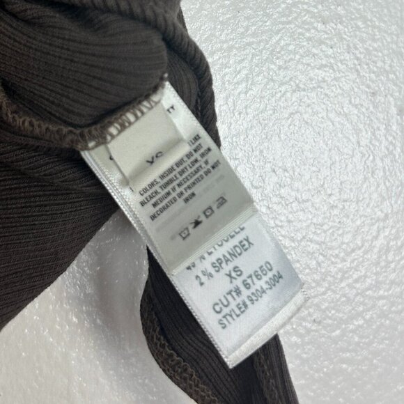 CITIZENS OF HUMANITY Sloane Bodysuit in Fig Size X-Small - Picture 4 of 6